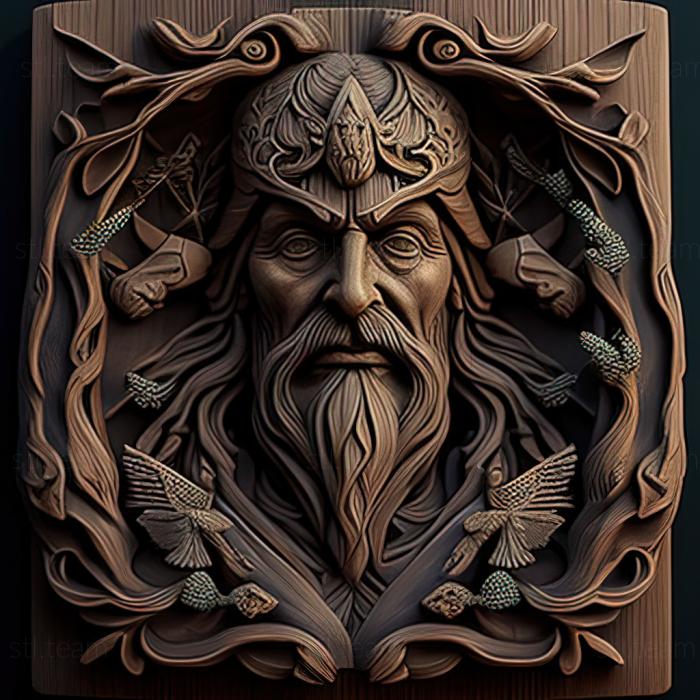 3D модель St druid (STL)